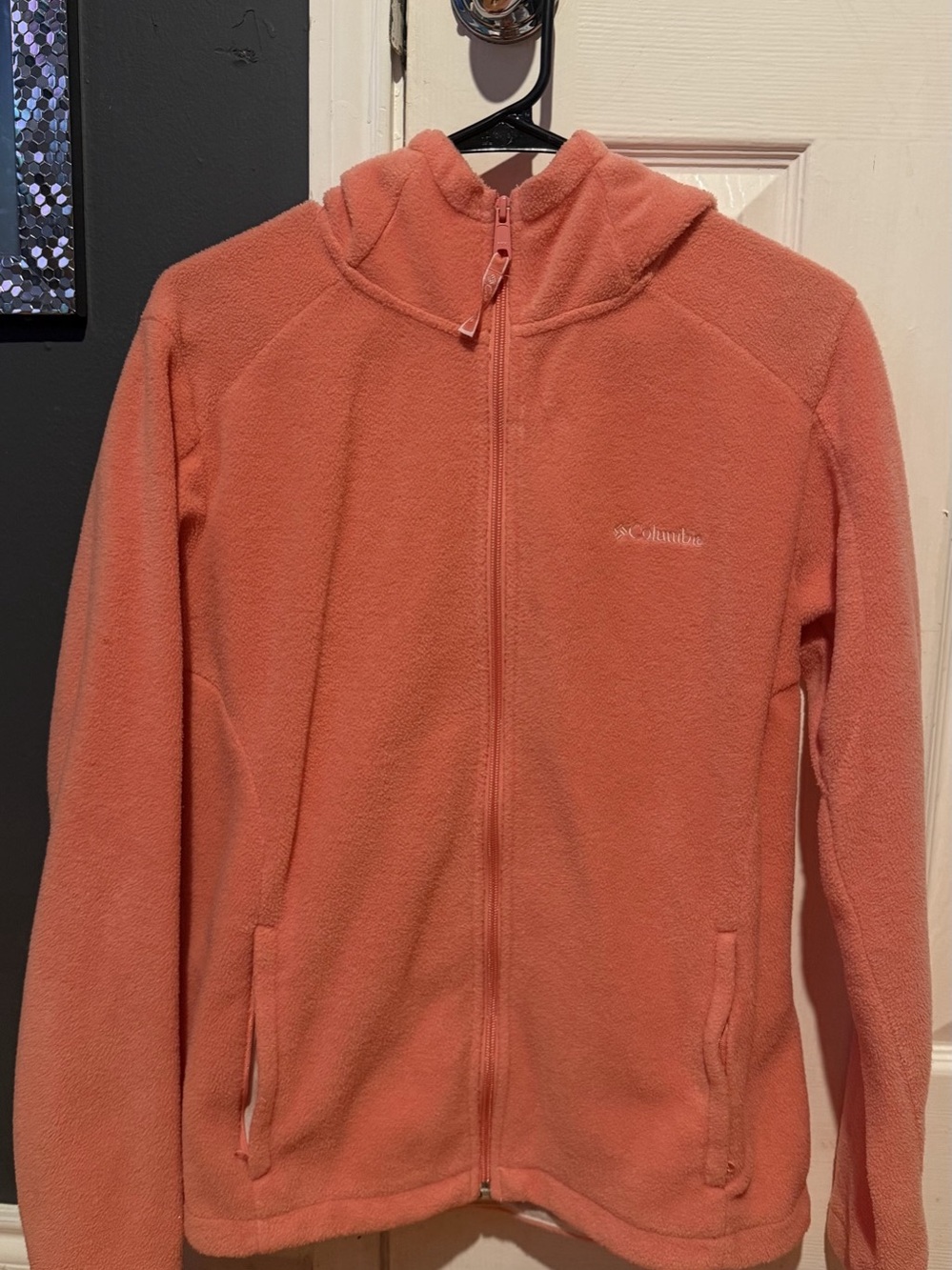 Columbia Women's Benton Springs Full Zip Fleece Hoodie Orange